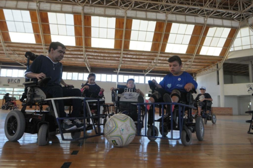 Powerchair en Gimnasia: los sueños detrás de una pelota