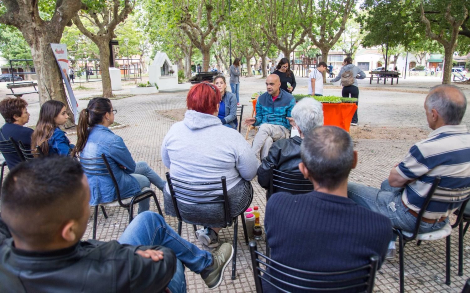 Se realizó la sexta edición del taller abierto de huerta