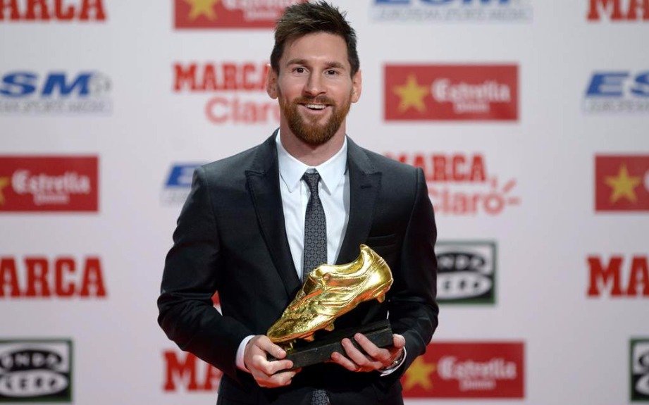 Messi recibió la Bota de Oro y suma la cuarta en su carrera