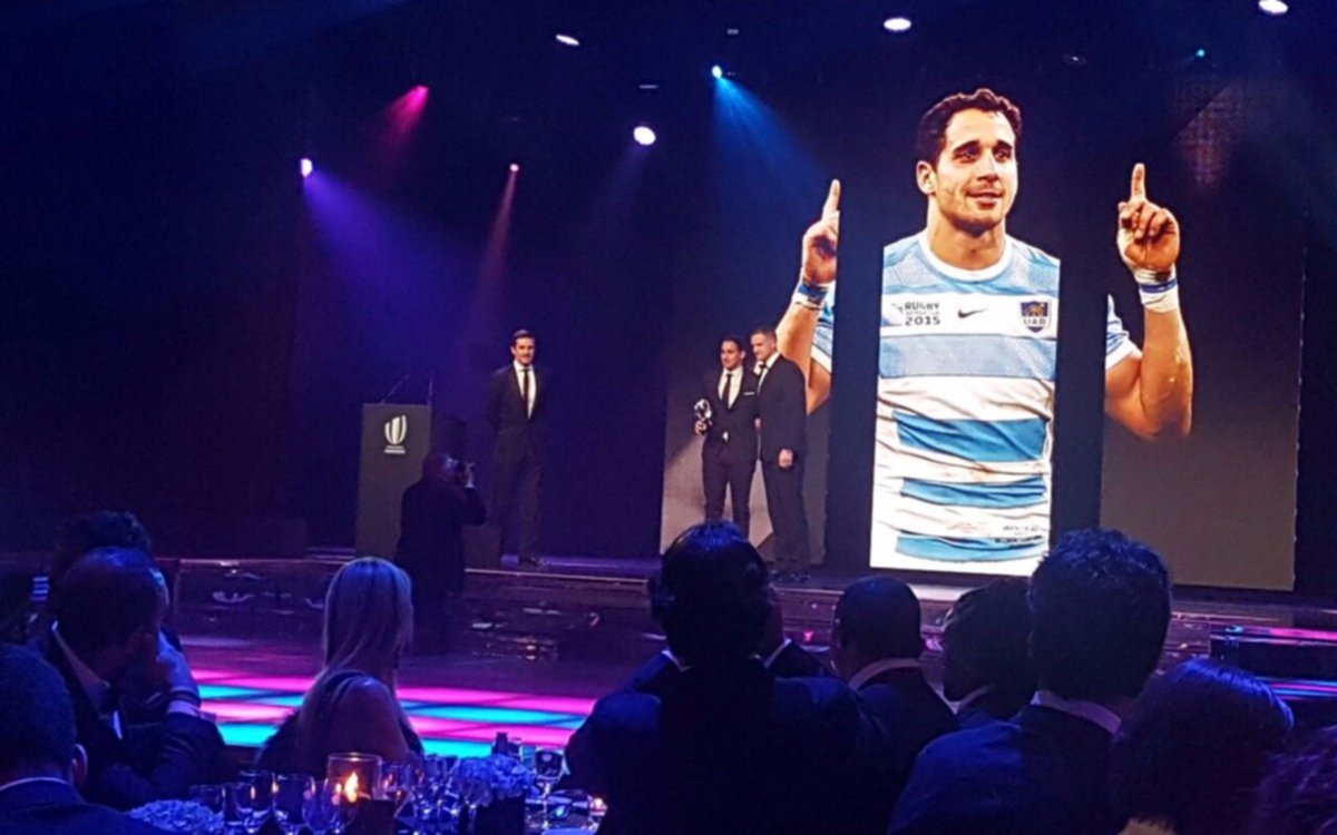El platense Tuculet fue destinguido por haber marcado el mejor try del año