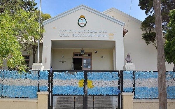 En una escuela apadrinada por el ARA San Juan se profundizan los rezos