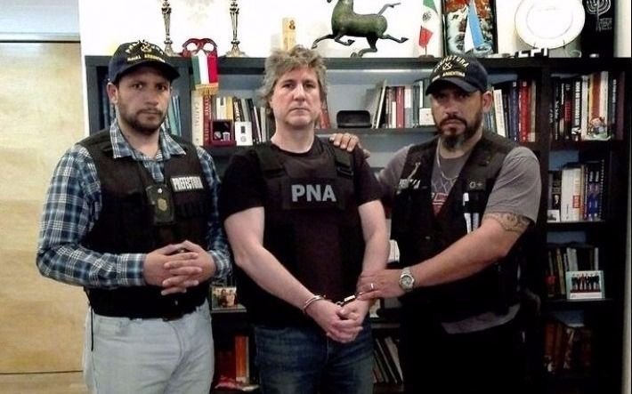Boudou y las fotos de su detención: "fui obligado a posar"