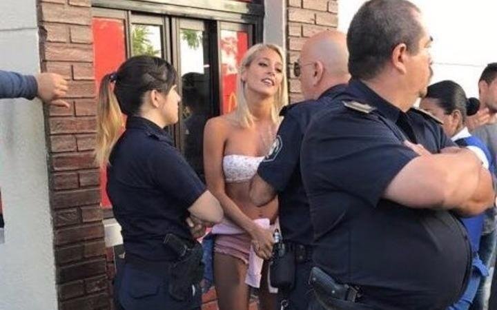 Sol Pérez y un confuso episodio que terminó con la intervención policial
