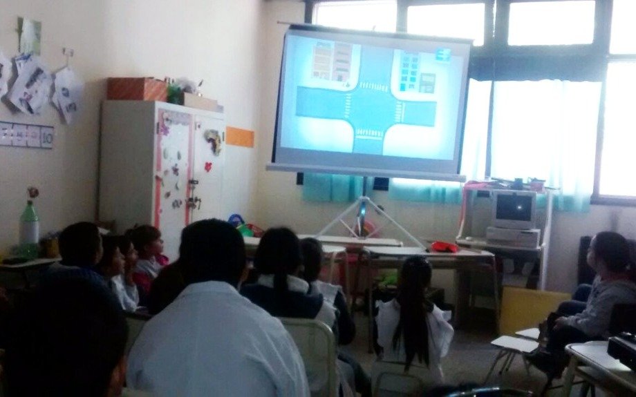 El Municipio brindó nuevas charlas de educación vial en una escuela de San Carlos