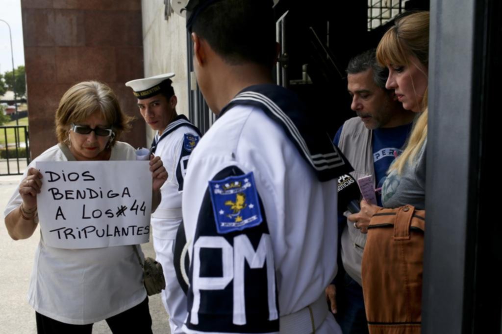 Familiares de ocho tripulantes del ARA San Juan pidieron ser querellantes en la causa