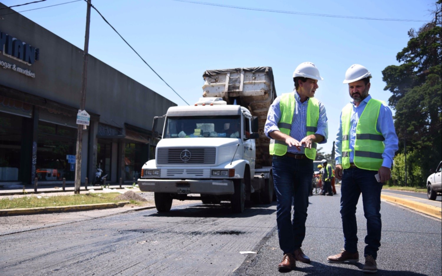 Avanza la repavimentación del Camino General Belgrano