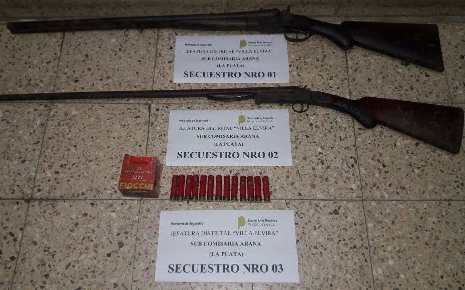 Detienen a un hombre tras operativos en Los Hornos y Arana