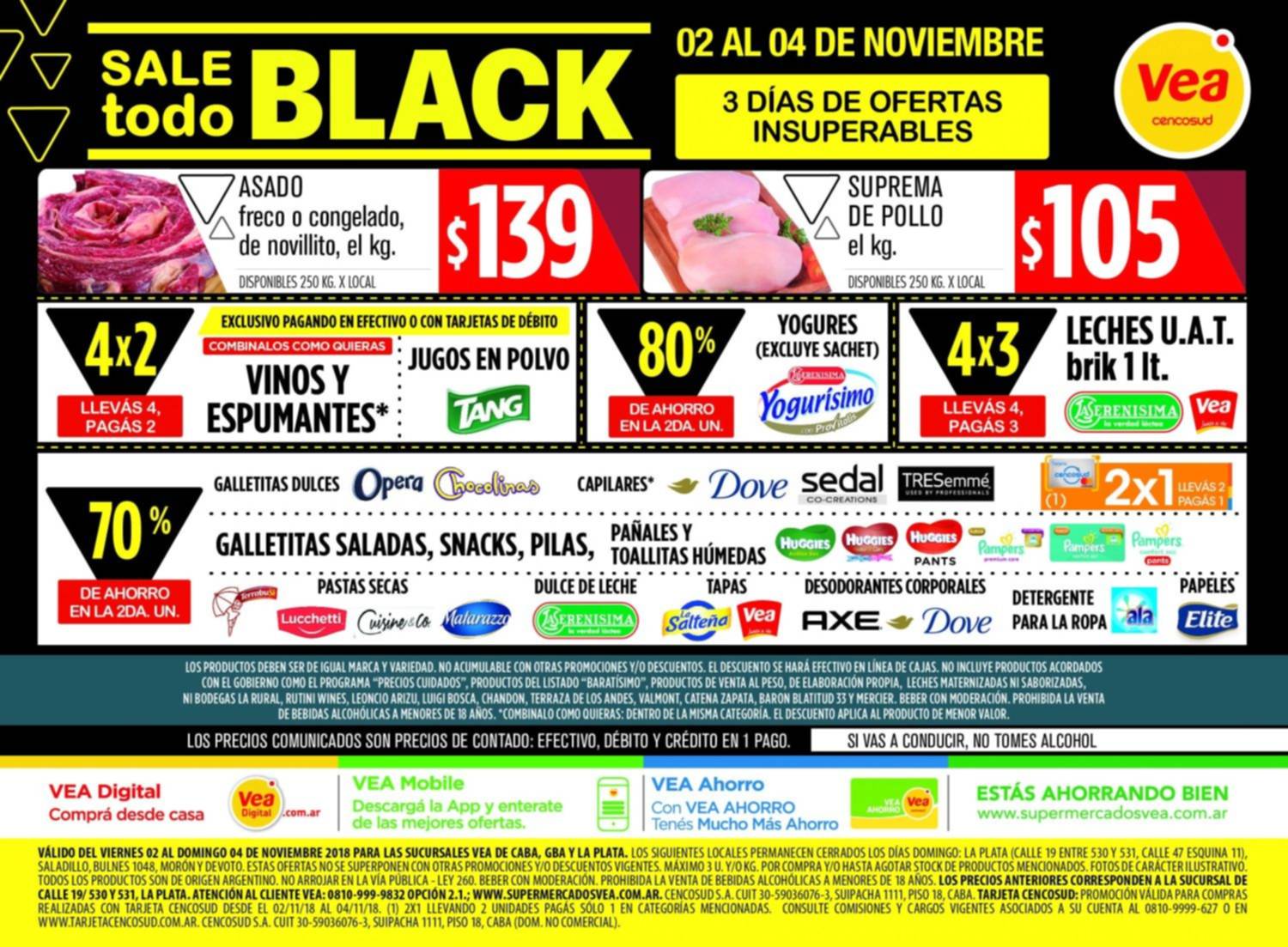 Vea te espera con increíbles ofertas