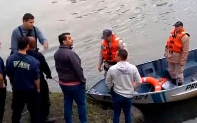 Buscan a un joven sospechado de un robo que se tiró al Riachuelo para evitar ser detenido