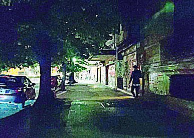Todo a oscuras en un tramo de diagonal 80