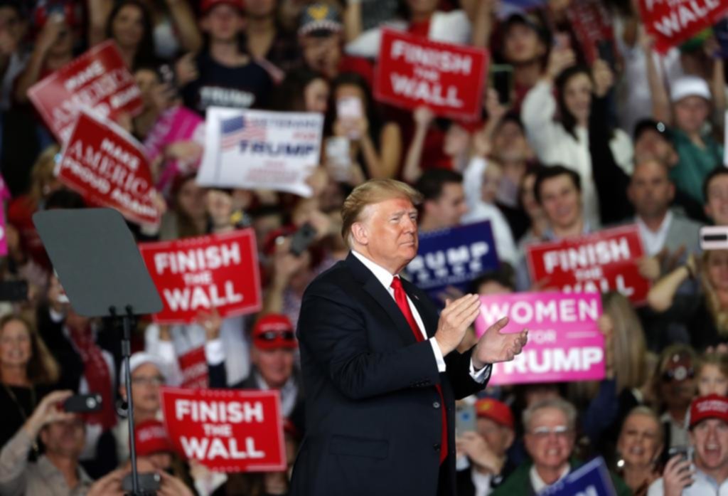 Trump espera que la economía sea su gran carta de triunfo en las elecciones