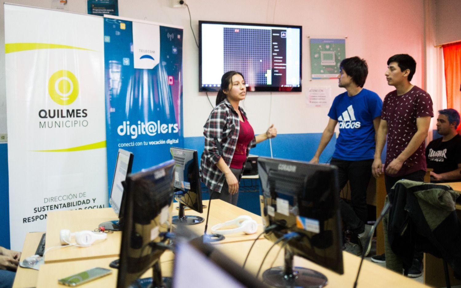 Jóvenes terminaron capacitación del programa "Digit@lers"