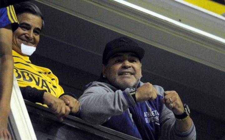 Maradona: "Mañana me veo festejando por Boca y Dorados"