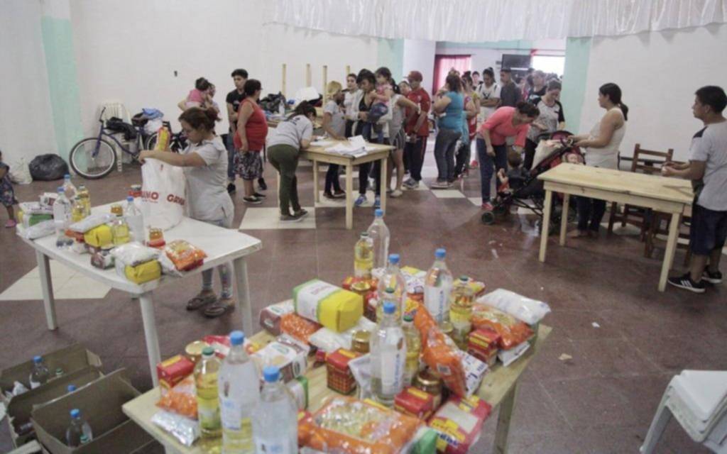 Continúa el operativo con los afectados por el temporal