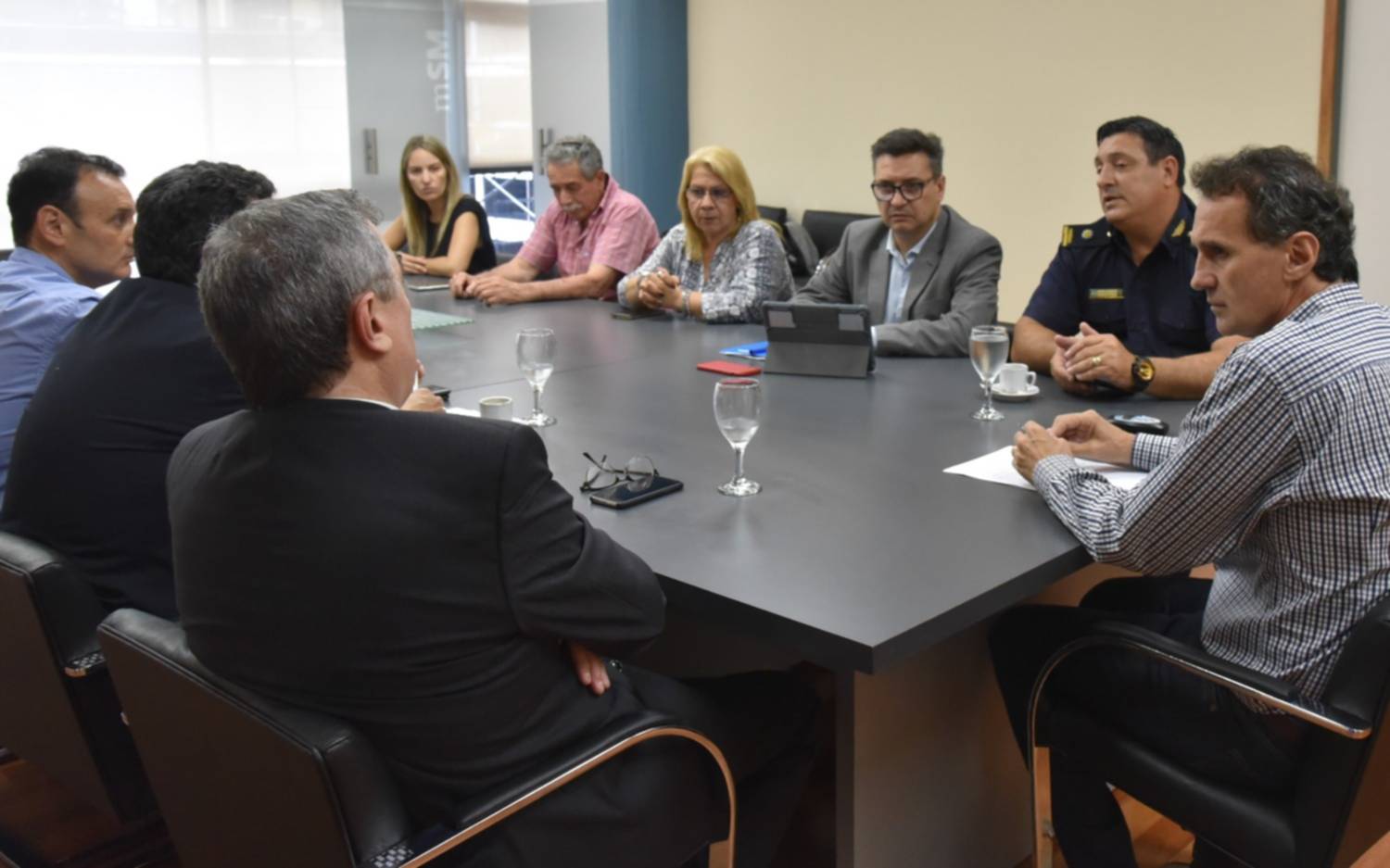 Katopodis se reunió con el Fiscal y el Jefe policial para coordinar acciones en seguridad