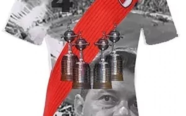 Revuelo por la aparición de una camiseta de "River campeón de la Copa 2018"