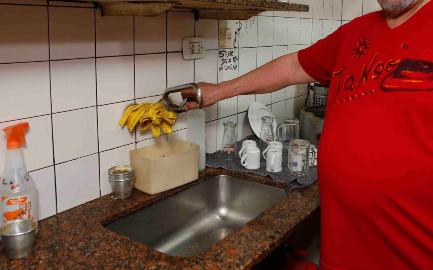 Se siente en la Región la baja presión de agua por obras