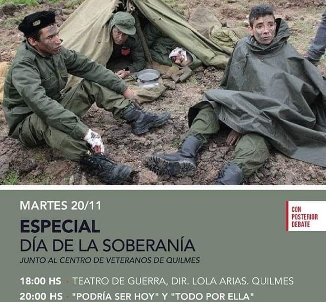 Jornada audiovisual por Día de la soberanía 