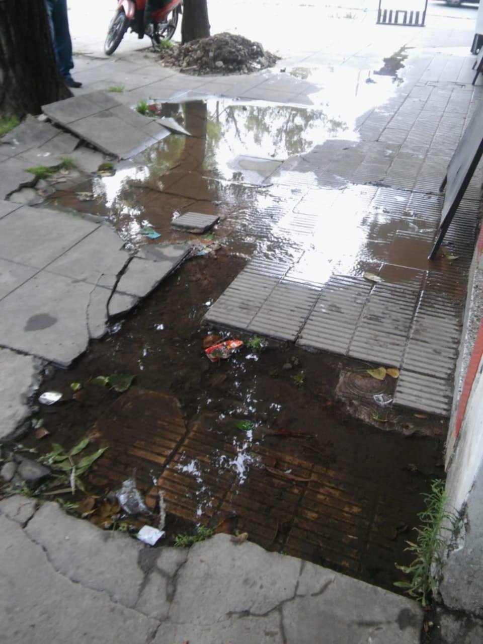 Otra “catarata” de quejas por pérdidas de agua y desbordes