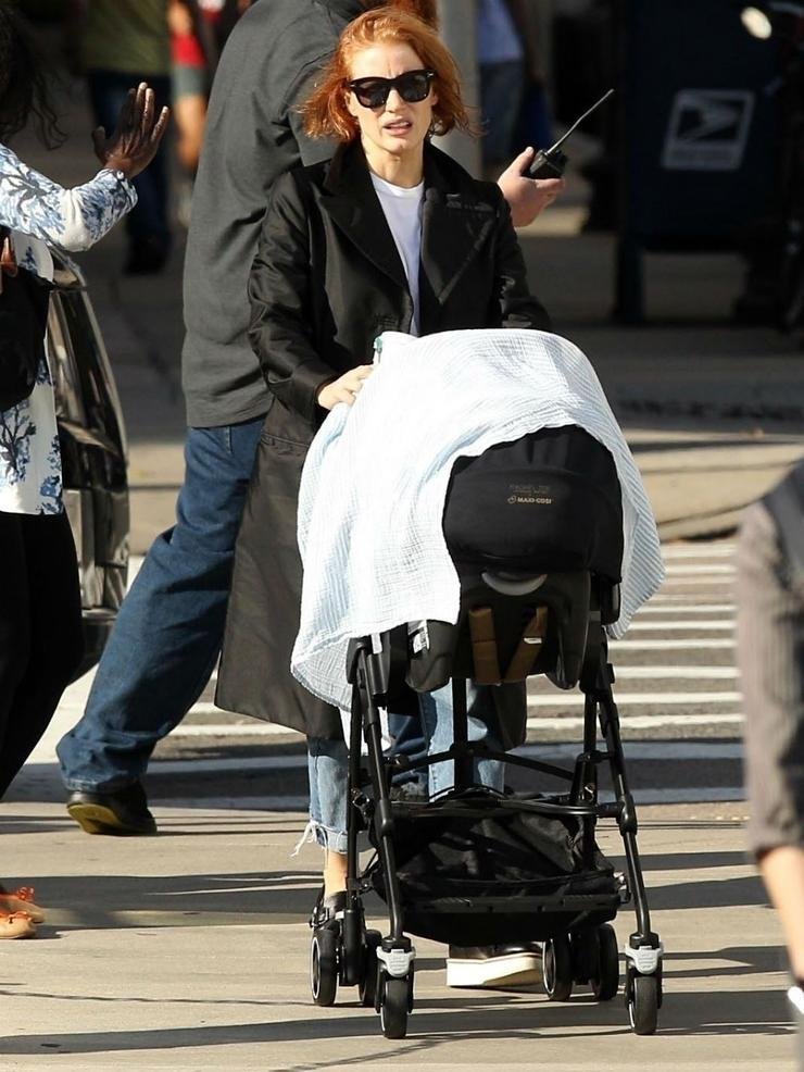 Jessica Chastain, mamá secreta: la actriz tiene una hija de cuatro meses
