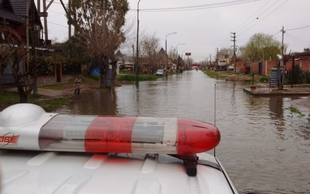 Desbordó el río en Quilmes