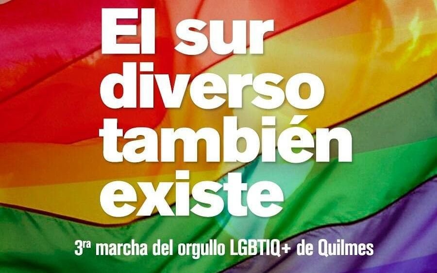 Tercera marcha del orgullo en Quilmes