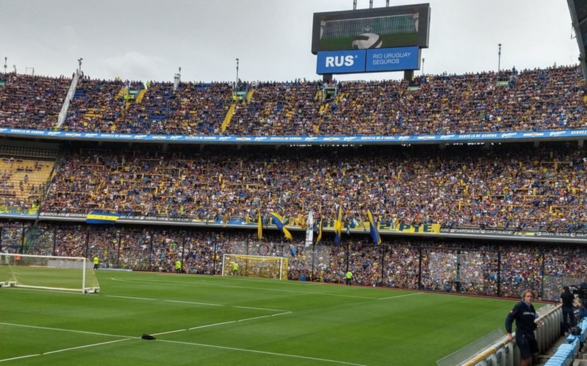 VIDEO.- Boca realizó el entrenamiento con la Bombonera colmada de hinchas