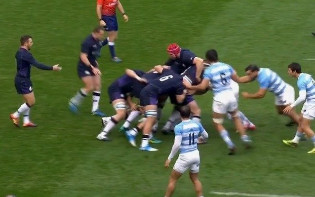 Los Pumas cayeron frente Escocia en el Murrayfield Stadium de Edimburgo