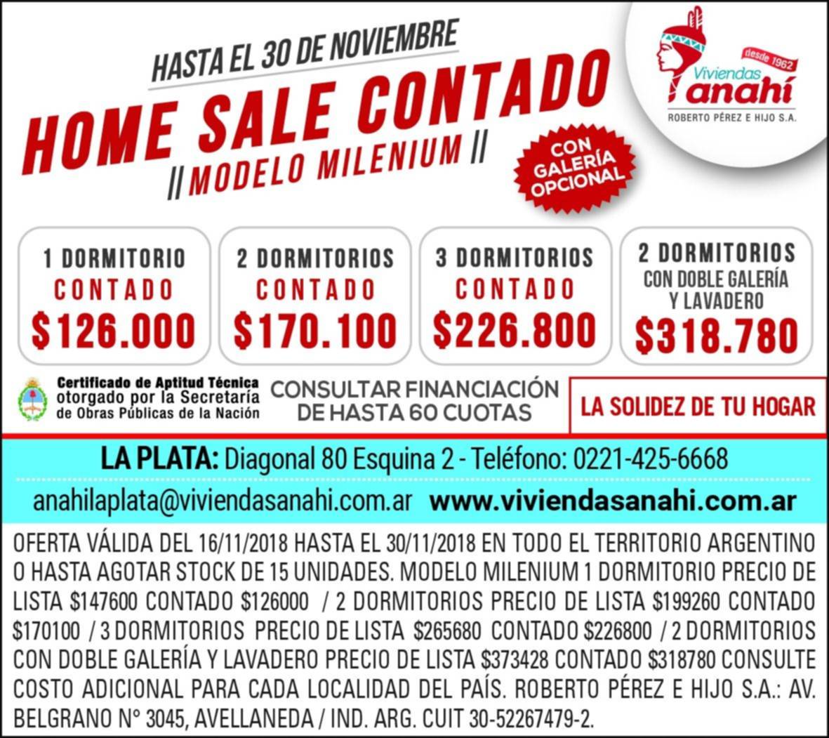 Grandes oportunidades en Viviendas Anahí