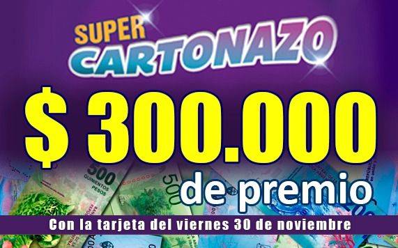 El Cartonazo, vacante: se formó un súper pozo de $300.000