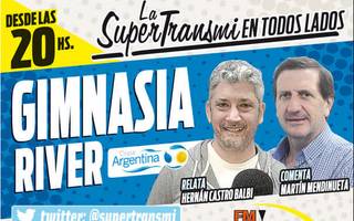 Ahora en vivo... La SuperTransmi de La Redonda: River vs Gimnasia!