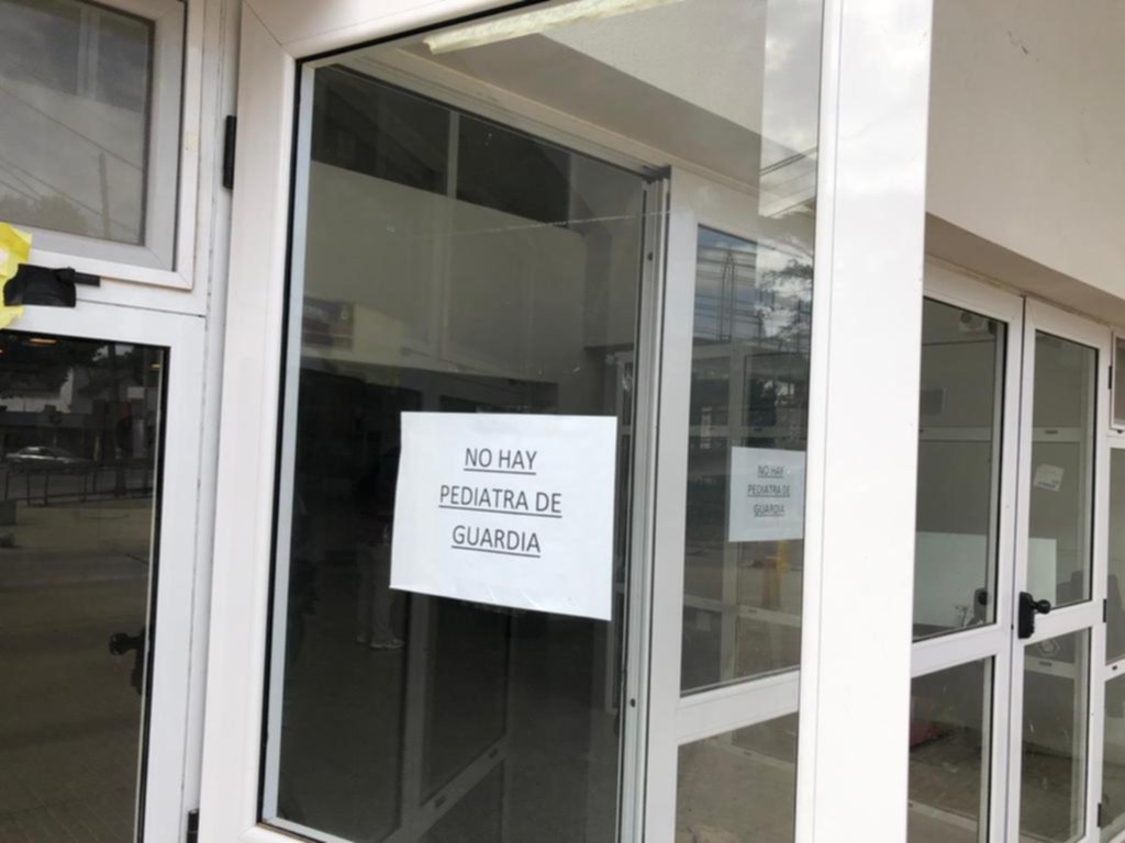 Sin guardia pediátrica ni tomógrafo en el hospital de Romero