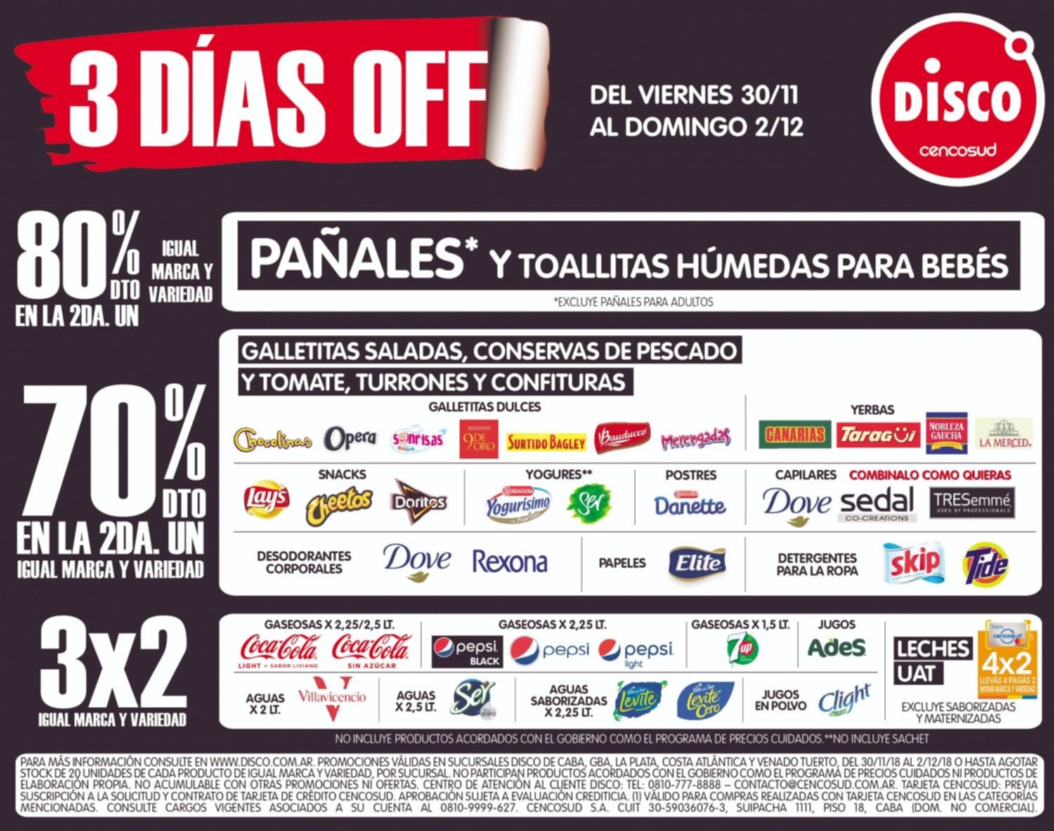 Disco te espera con 3 días off