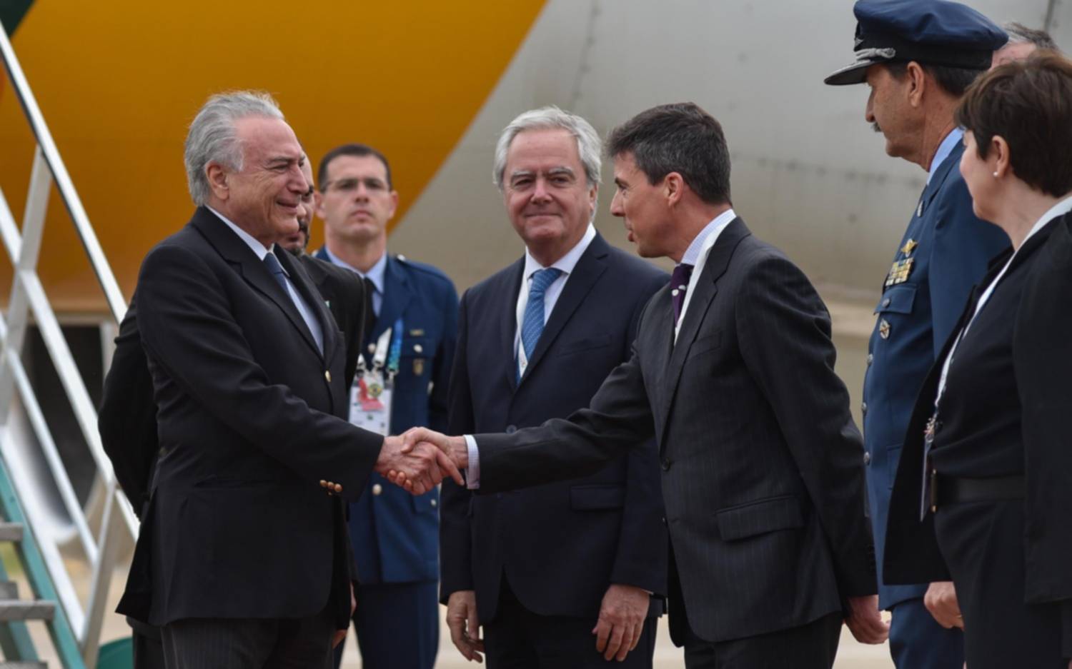 Temer ya está en Buenos Aires para su última cumbre del G20
