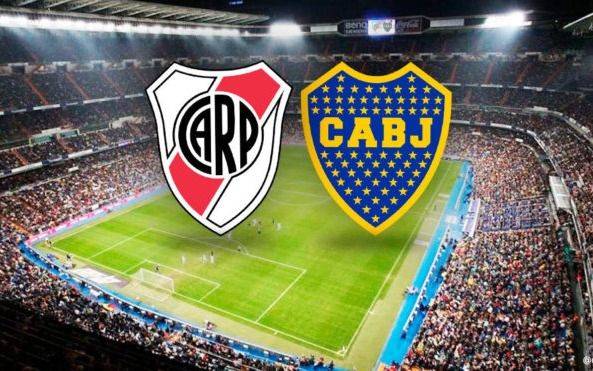Ya hay preparativos de los hinchas de Boca y River que viven en Madrid