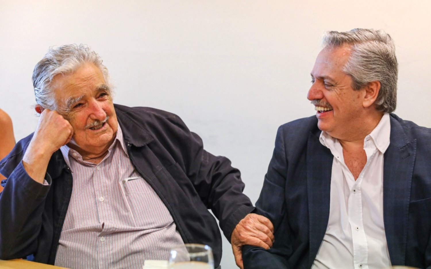 Pepe Mujica a Alberto: "Es un honor tener a un amigo que consiguió una changuita de presidente"