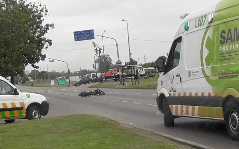 Otra víctima fatal del tránsito: murió un motociclista en 72 y 19