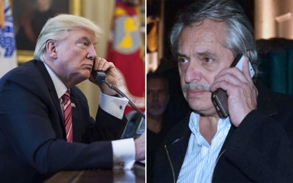Trump llamó a Fernández para felicitarlo y dijo que lo ayudará en la relación con el FMI