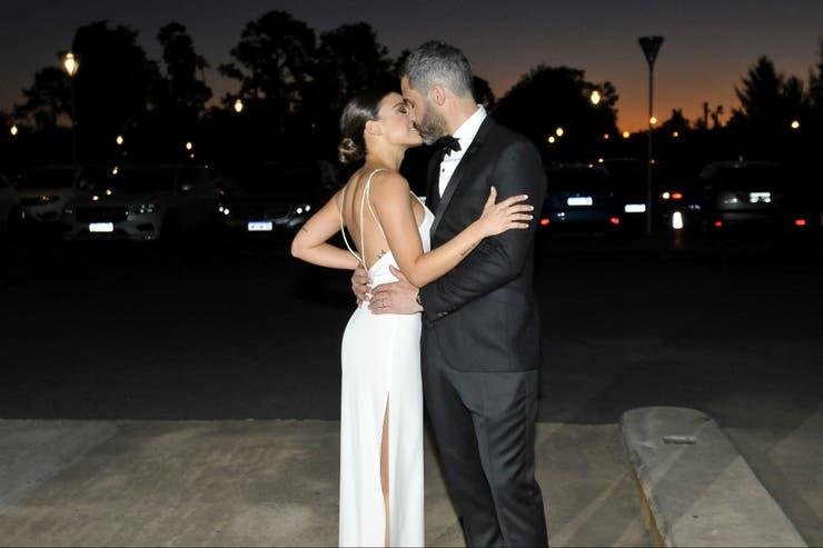 El Pollo Álvarez y Tefi Russo celebraron su casamiento