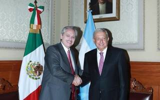 Fernández tras la reunión con López Obrador: "Ha sido categórico en su apoyo hacia nosotros "