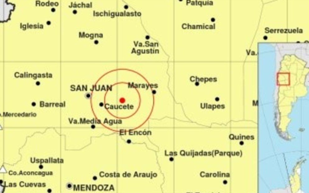 Un sismo de magnitud 6,3 sacudió Chile y se sintió en dos provincias argentinas