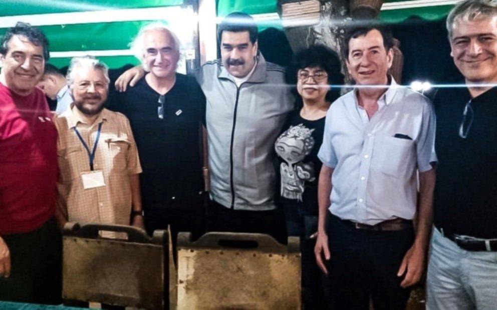 ¿Con qué sindicalistas argentinos se reunió Maduro y qué les prometió? 