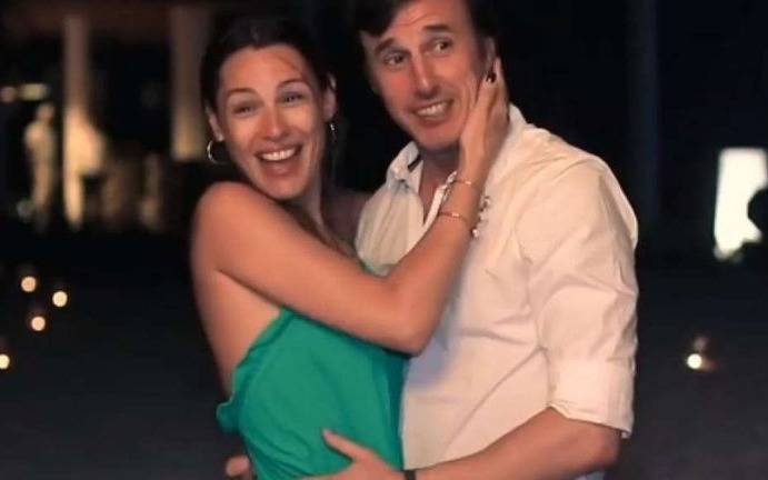 Antes de Pampita,  Roberto García Moritán le había pedido casamiento a Ingrid Grudke