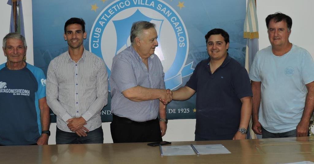Villa San Carlos firmó acuerdo con un nuevo sponsor