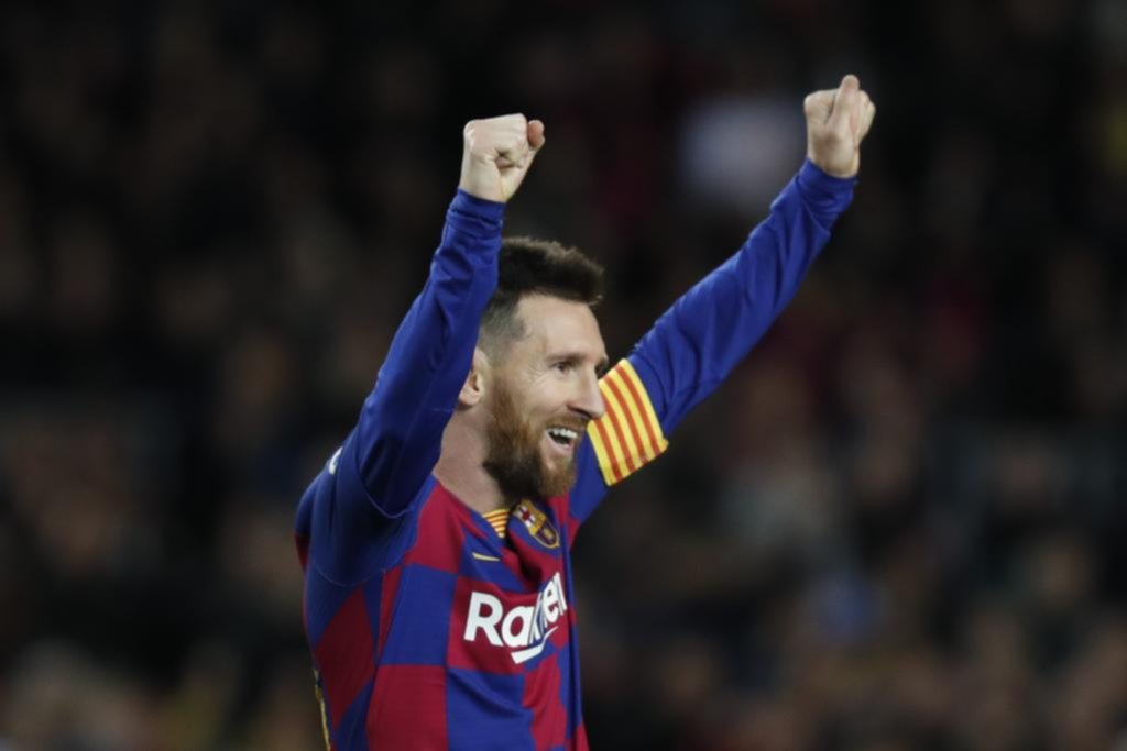Con otra exhibición de Messi, Barcelona goleó al Celta de Vigo y se mantiene en la punta