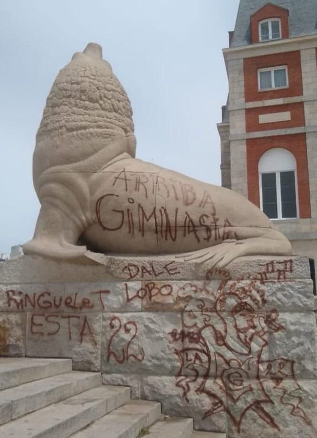 Gimnasia pidió disculpas por los actos vandálicos en Mar del Plata