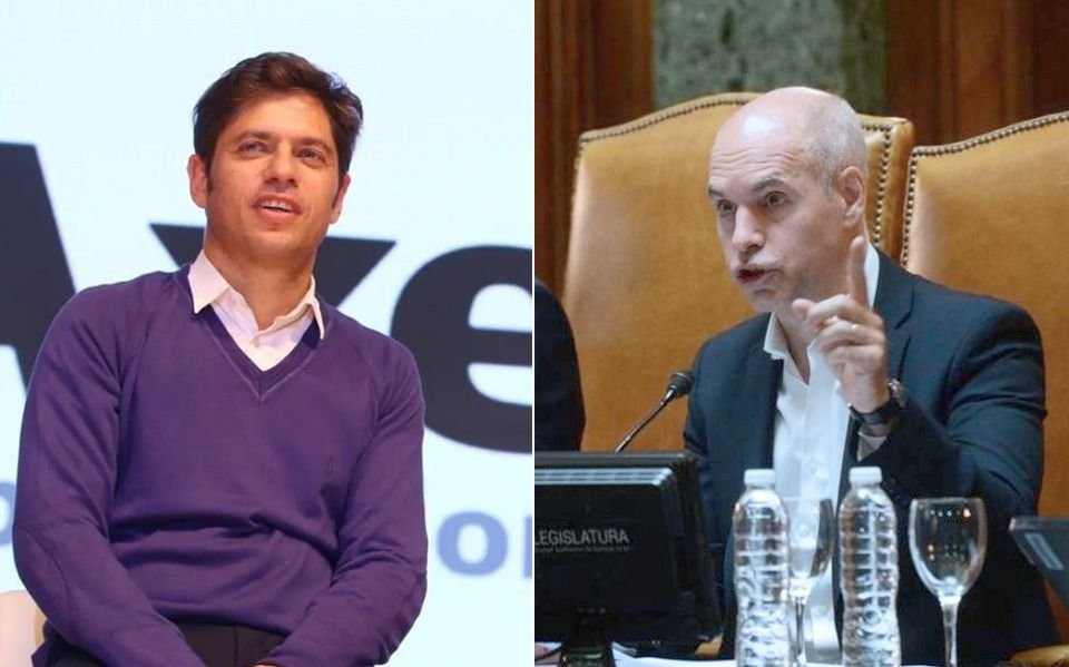 Kicillof se reunió con Rodríguez Larreta por la relación entre Provincia y Ciudad