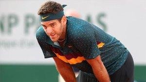 Lesionado, Del Potro se bajó de la exhibición con Federer