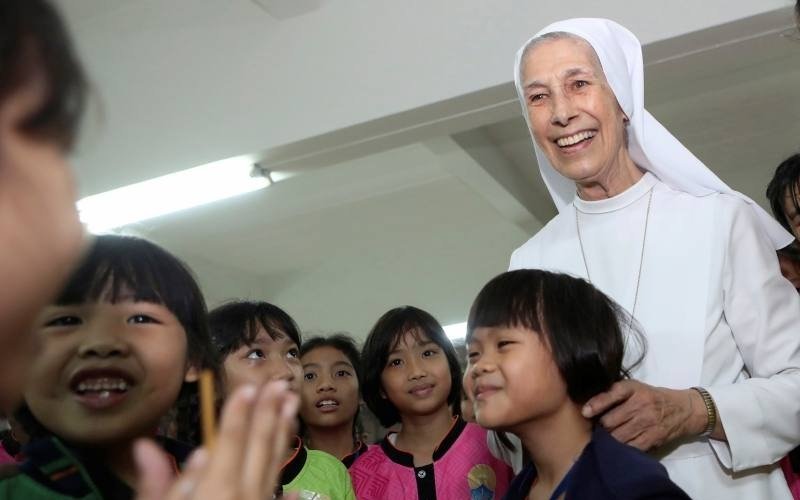 Una prima monja del papa Francisco será su traductora en Tailandia
