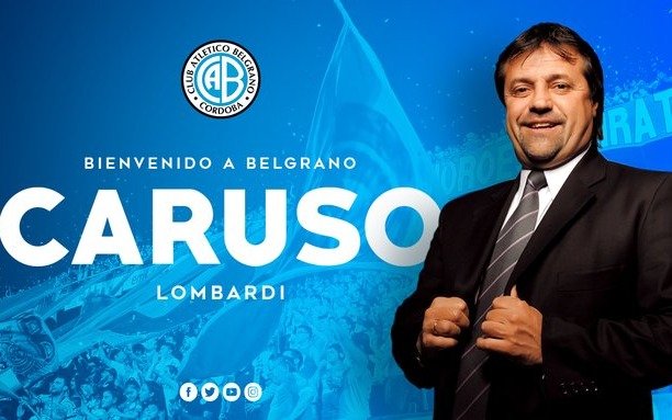 Belgrano anunció la contratación de Caruso Lombardi